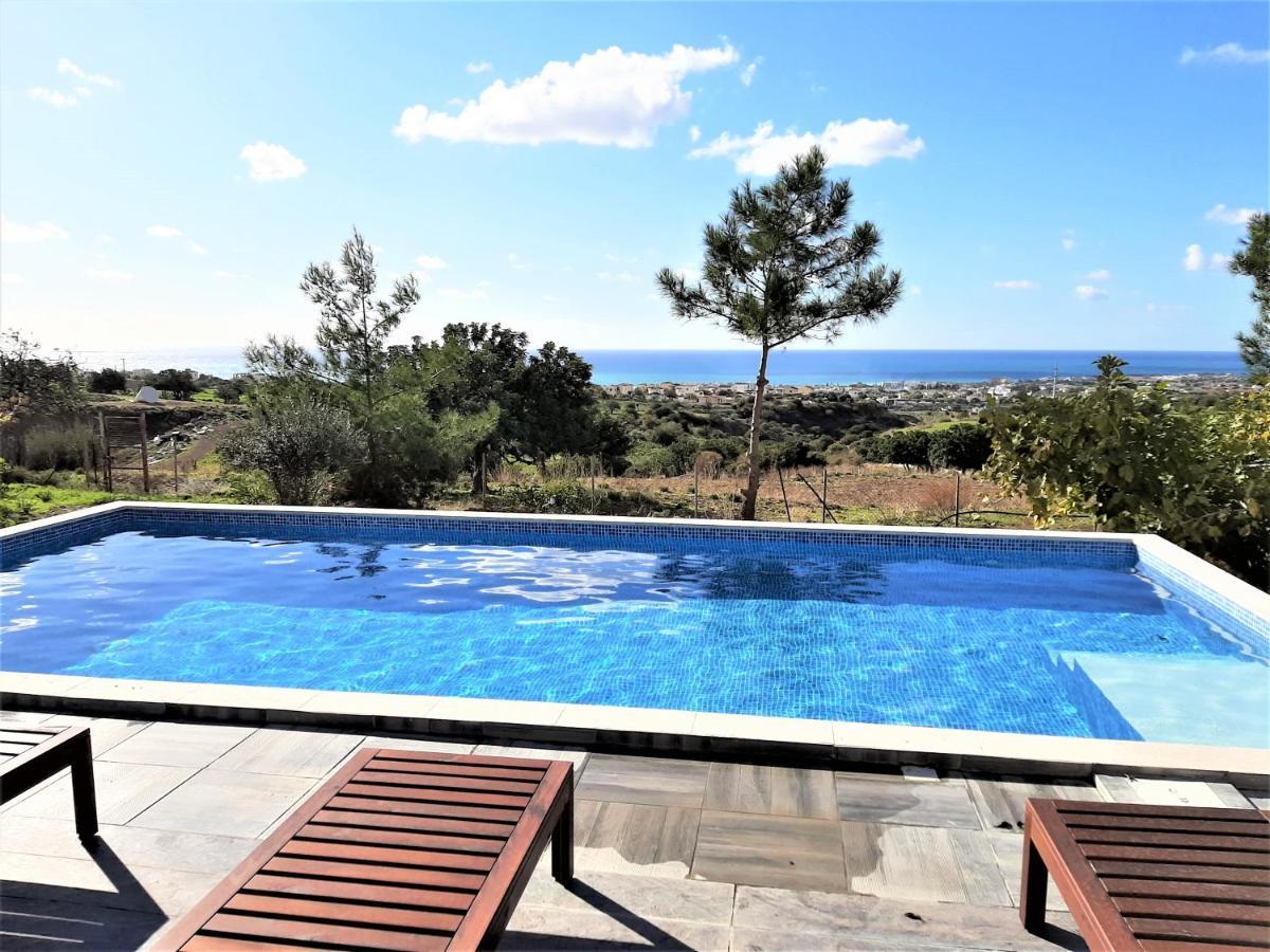 Villa Gavriel - Peyia Villa With Breathtaking Sea View, Peyia Villa With Private Pool, Secluded, Huge Outdoor Space, Mountain Views Esterno foto
